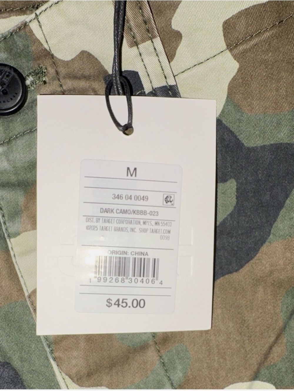 Women’s KBB by Khalana Camo Cargo Pants - Green Camouflage - Picture 4 of 6